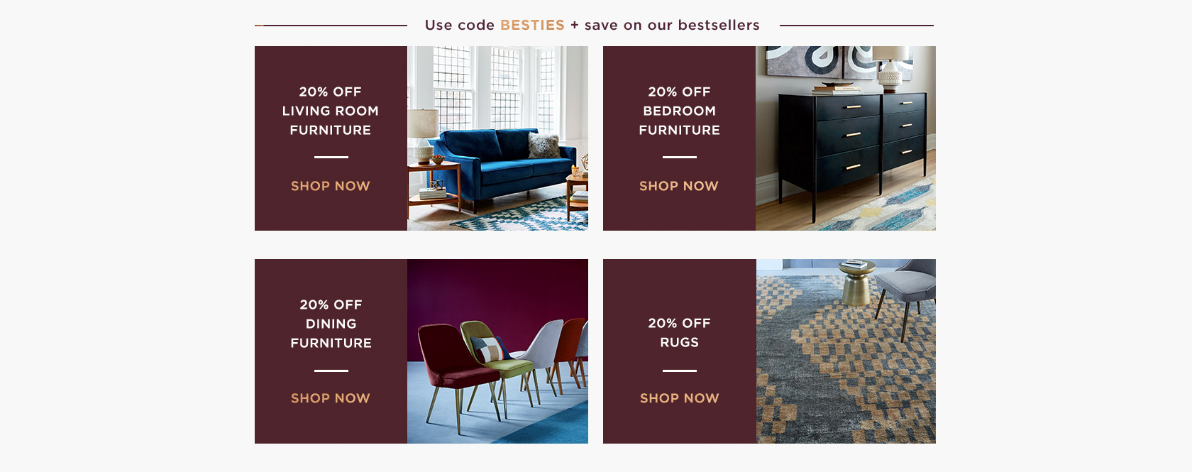 The Friends + Family Event - Use Code BESTIES + Save On Our Bestsellers The Friends + Family Event - Use Code BESTIES + Save On Our Bestsellers