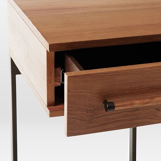 Nash CBase Nightstand Teak west elm