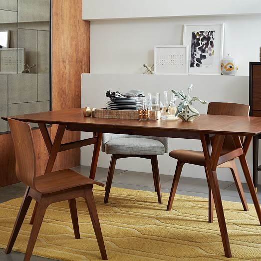 Mid-Century Expandable Dining Table | west elm