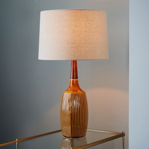 dbO Home Table Lamp Mustard west elm