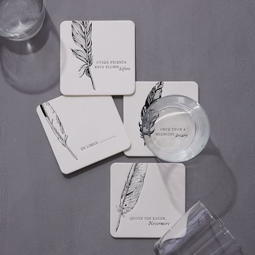Raven Collection Coasters west elm