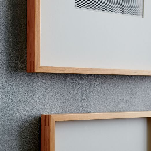 Thin Wood Gallery Frames  Bamboo  west elm