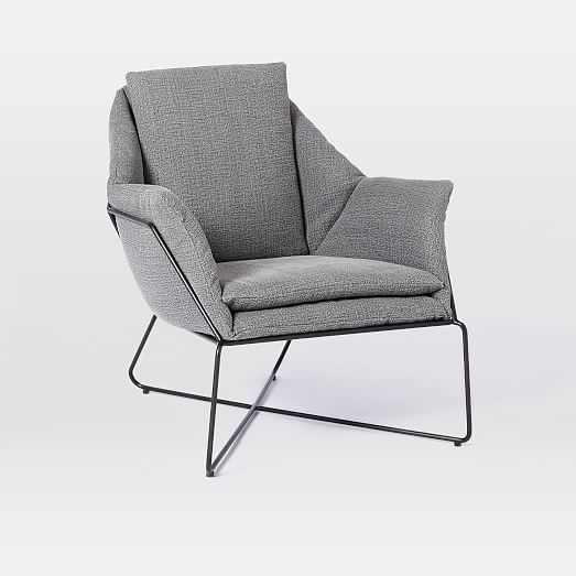 west elm origami lounge chair