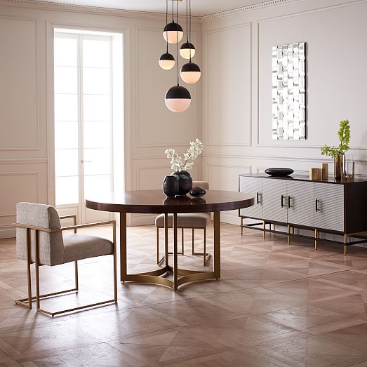 Rejuvenation Cedar + Moss Chandelier 5 Light (Round) west elm