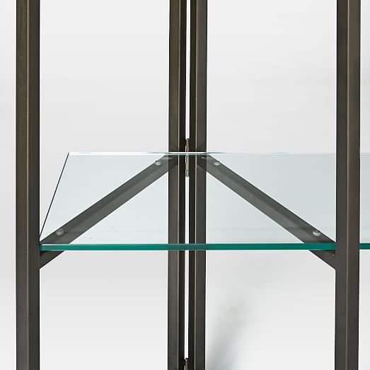 Hinged Bookshelf west elm