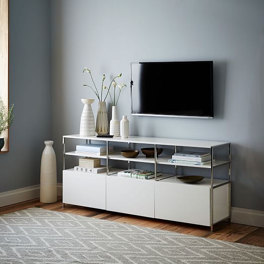 Lacquer Storage Media Console west elm
