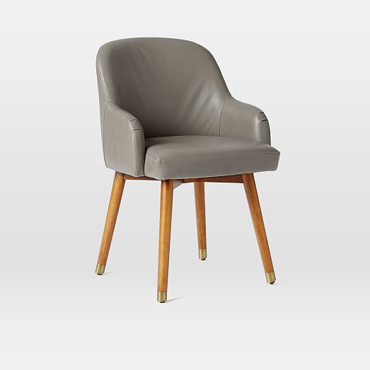 Saddle Office Chair Leather west elm