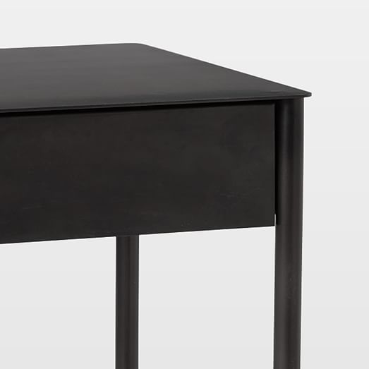 Metalwork Nightstand HotRolled Steel Finish west elm