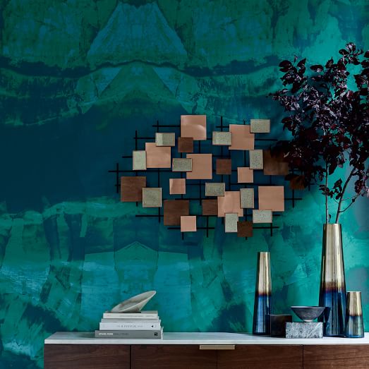 Quartz Stone Mural Wallpaper west elm