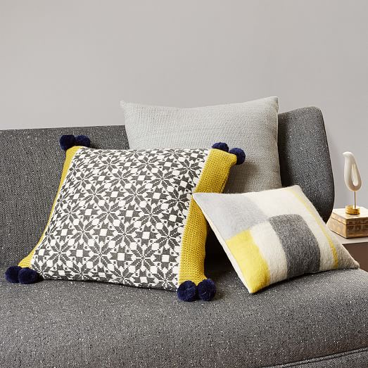 fair isle pillow cover