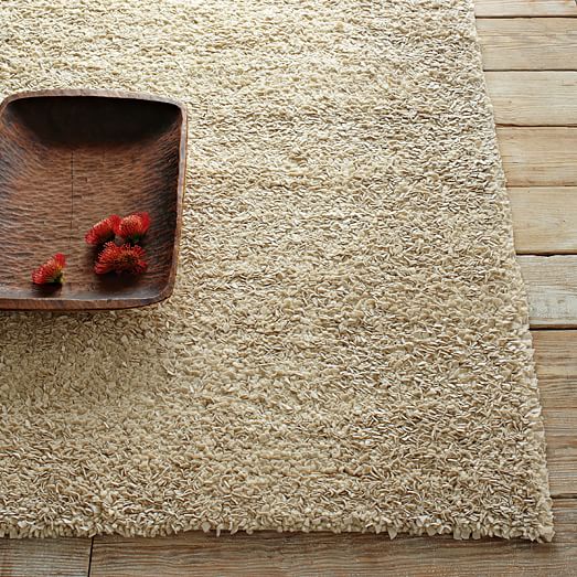 Cozy Textured Wool Rug west elm