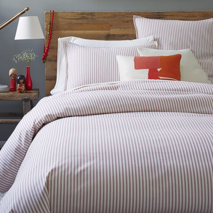 Scroll To Next Item Wide Stripe Flannel Bedlinen Ultrasoft