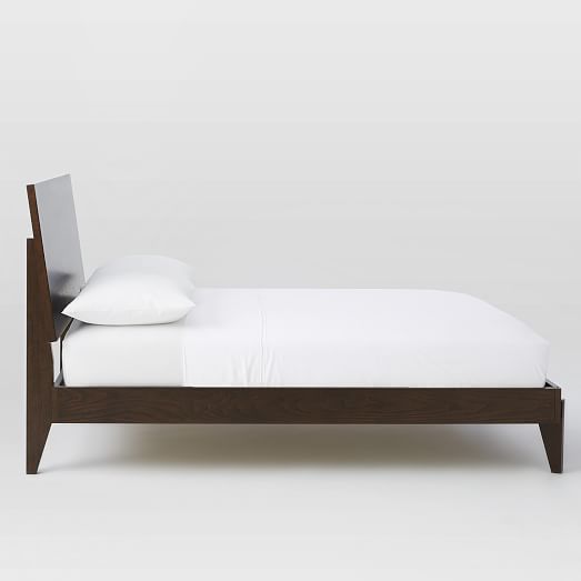 AngledLeg Bed Chocolate west elm