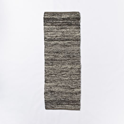Sweater Wool Rug Charcoal west elm