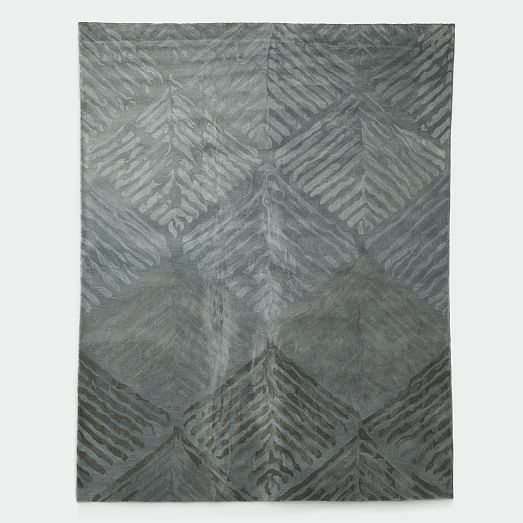 Nordic Diamond Wool Rug west elm