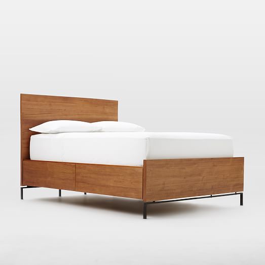 Nash Storage Bed Teak west elm