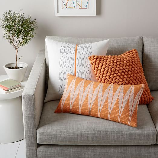 apricot pillow covers