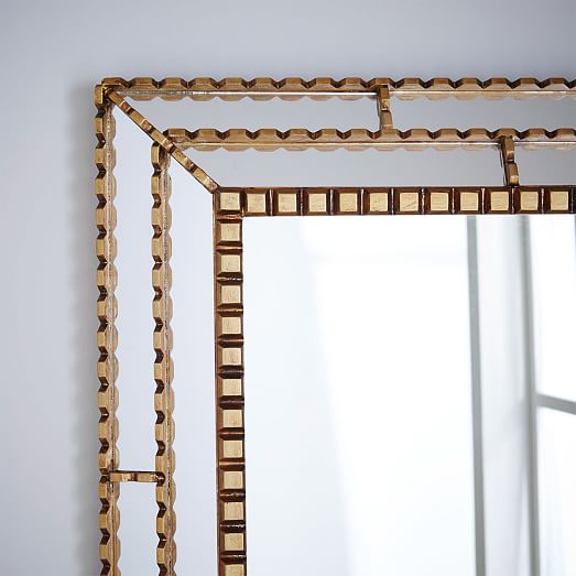 Peruvian Artisan Mirror Large Rectangle west elm