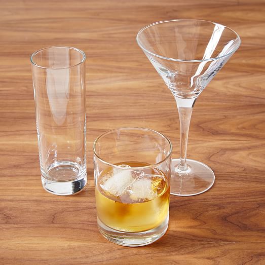 Essential Bar Glassware Set Of 6 West Elm