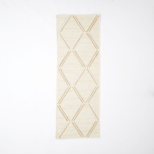 Affine Metallic Jute Rug west elm