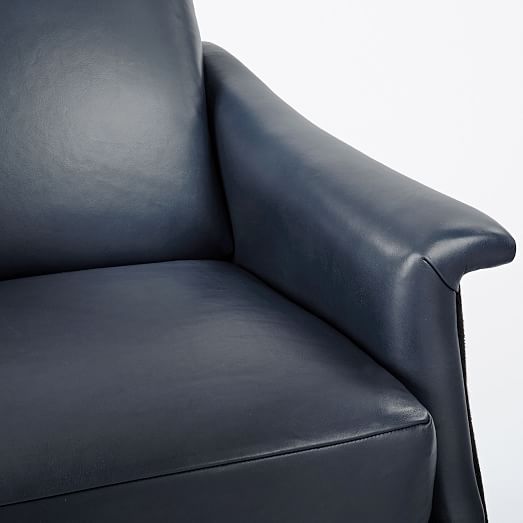 Writer's Leather Club Chair | west elm