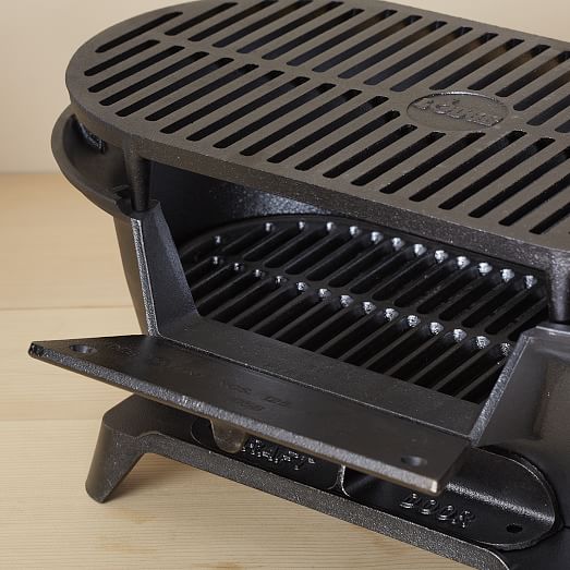 Lodge Cast Iron Hibachi Grill West Elm 