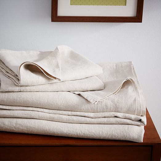 Belgian Flax Linen Sheet Set west elm