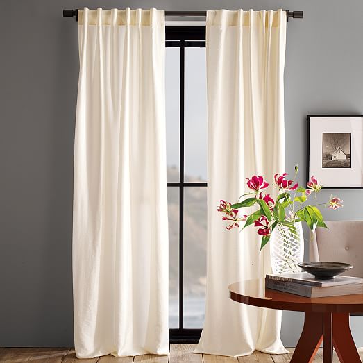 Luxe Curtain - Ivory 