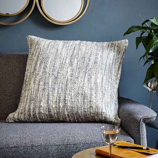 Download Luxe Textured Pillow Cover | west elm Yellowimages Mockups