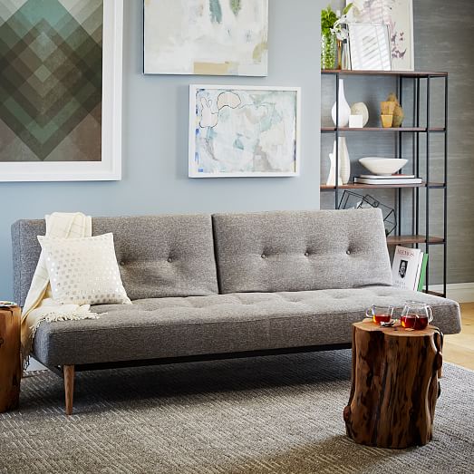MidCentury Futon Sofa west elm