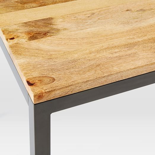 Box Frame Square Dining Table Wood west elm