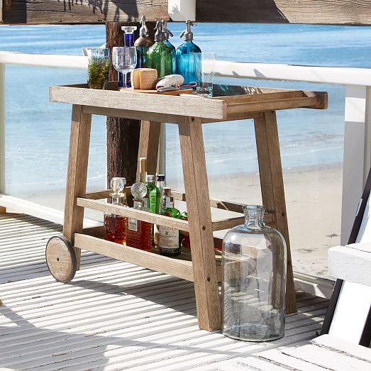 Jardine Bar Cart west elm