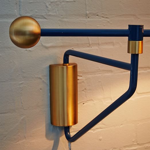 MidCentury Swivel Sconce west elm