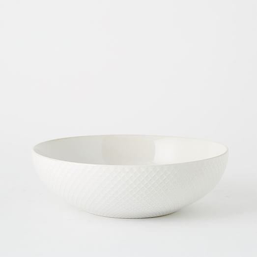 Textured Serving Bowls west elm