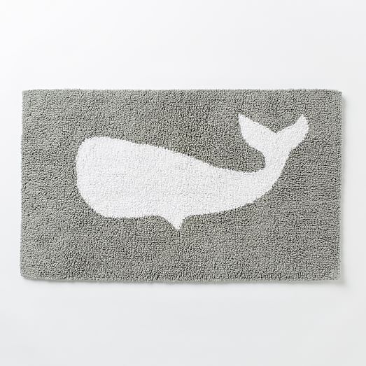 Whale Bath Mat west elm