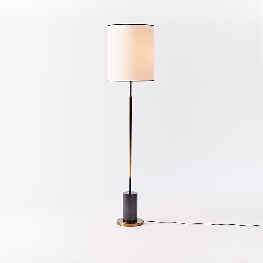 West Elm Rejuvenation Cylinder Floor Lamp West Elm