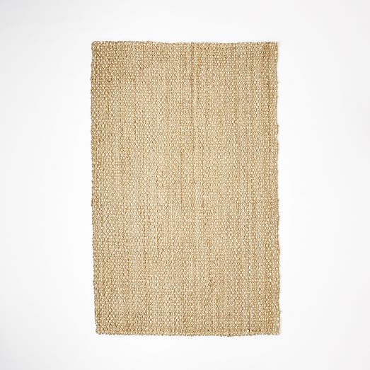 Dotted Jute Rug Natural/Ivory west elm
