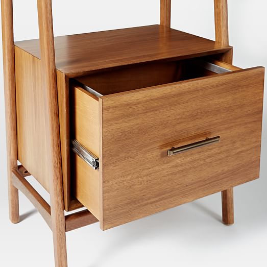 MidCentury Bookshelf Narrow Tower west elm