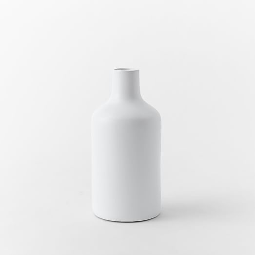 Pure White Ceramic Vases west elm