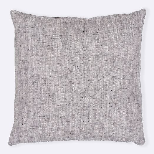 Linen Pillow Gray west elm