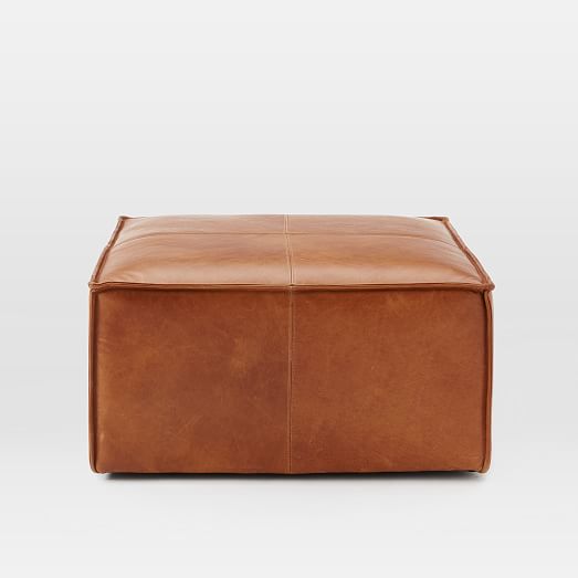Leather Ottoman west elm