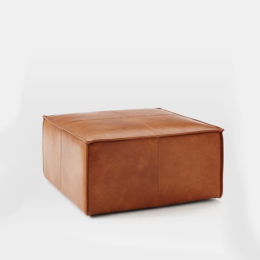 Leather Ottoman | west elm