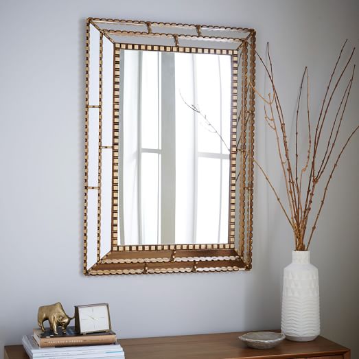 Peruvian Artisan Mirror Large Rectangle west elm