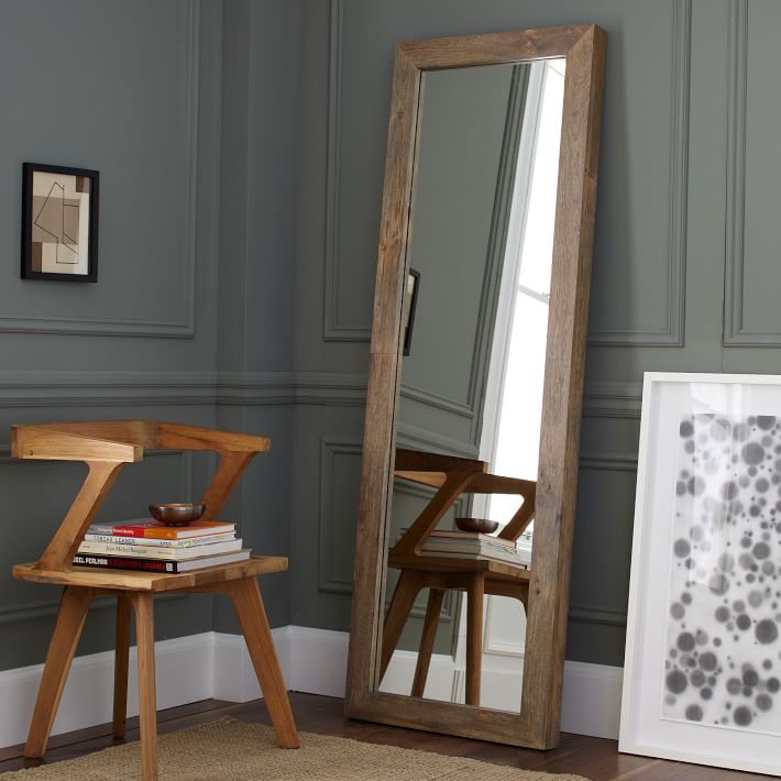 Rustic Wood Floor Mirror - 4000+ Laminate Wood Flooring - Parsons ...