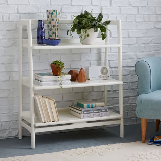 MidCentury Bookshelf Low Wide west elm