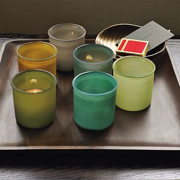 Recycled Glass Candle Holders | west elm
