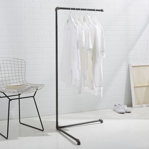 Monroe Trades Clothing Rack west elm