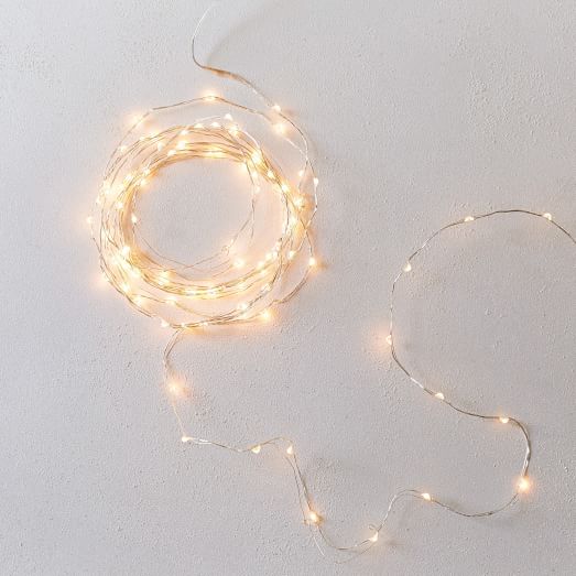 LED String Lights west elm