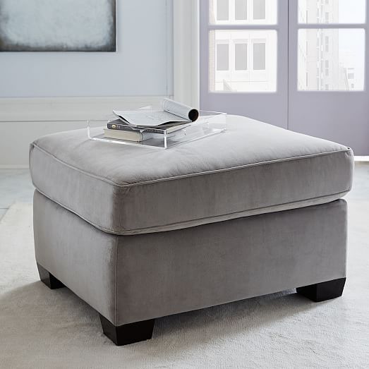 Henry® Storage Ottoman west elm