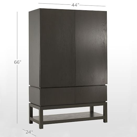 Parsons Media Armoire west elm